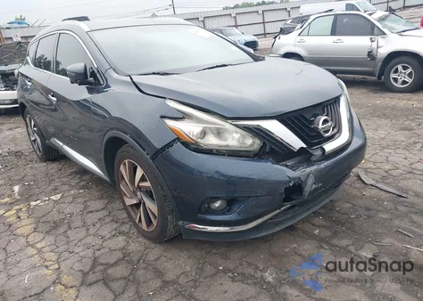 2016 Nissan Murano Platinum из США, поврежденный, VIN 5N1AZ2MG5GN104019